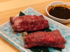 铺天盖地炙烤和牛寿司-隐月· 㐂和食屋(芝罘万达公馆店)