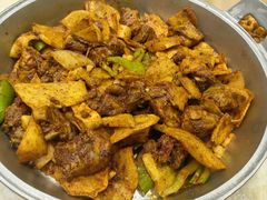 -尕有炕锅烤羊肉