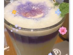蝶豆蓝柠檬草花茶-帕蓝·暹罗料理(大学路店)