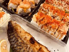 盐烤秋刀鱼-米彩料理(西丽店)