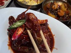 -草家酱蟹炭火烤肉店(珲春南路一店)