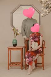 -时光纪亲子全家福照相馆(静安店母女写真父母纪念照)