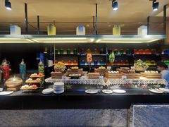自助取餐区-唐拉雅秀酒店-西锦汇空中BBQ·思创餐厅