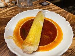 罗宋汤配奶香片-半秋山西餐厅(销品茂店)