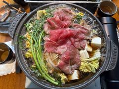 牛肉寿喜锅-九井澤精致料理(金茂店)