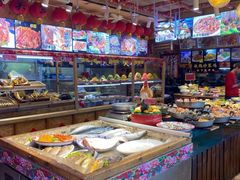 自助取餐区-闯关东东北农家菜(崂山石老人店)