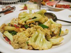 干锅有机花菜-千百味红餐厅·江西菜(绿地双子塔店)