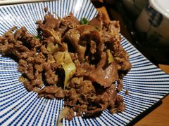 京葱爆牛舌-渔寿司·日本料理(艾尚天地店)