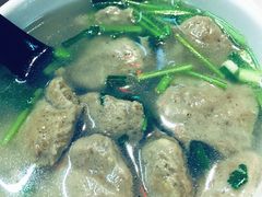 牛肉饼汤-汕尾小吃铜盘推(埔尾篮球场店)