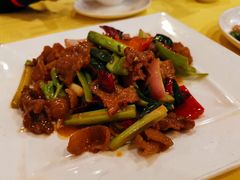 生炒牛肉-盛记顺德高佬猪杂粥