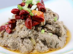 炒麻豆腐-壹条龙饭庄台基厂店