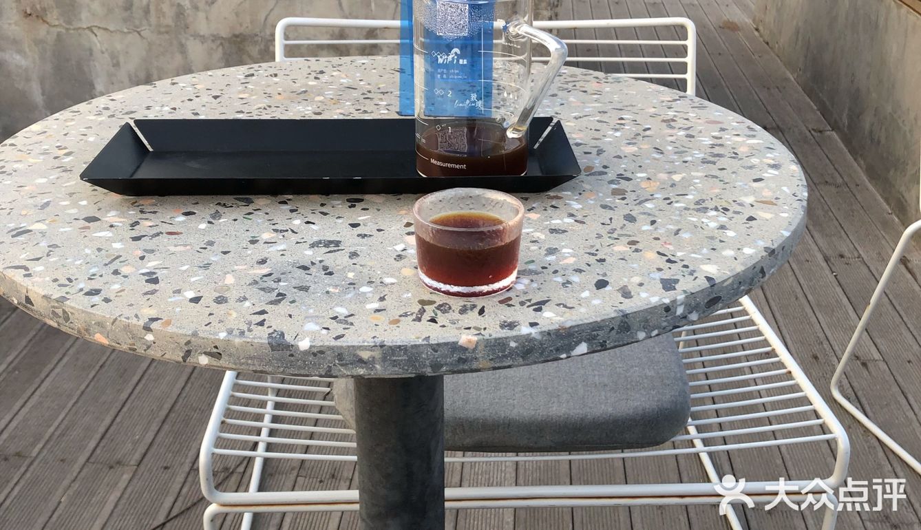 地质博物馆对面的一个小咖啡馆 