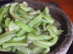铁板鲜芋梗-农厨好味·温泉鹅·农家菜