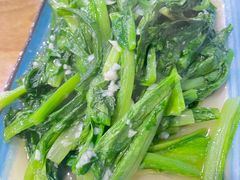蒜蓉油麦菜-桔子海鲜烧烤大排档(金沙滩店)