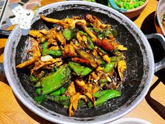 擂辣椒烧手撕鸡-吃饭皇帝大土家民族菜(正大广场店)