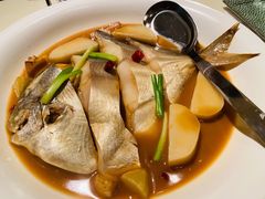 鲳鱼烧年糕-新荣记(新源南路店)