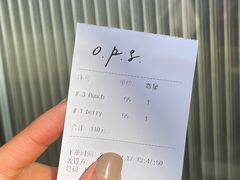 账单-O.P.S. CAFE