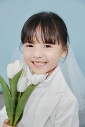 -海岸风光儿童摄影