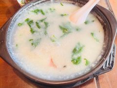 芫荽鱼片粥-山水茶艺馆·点心粤菜·30年老字号