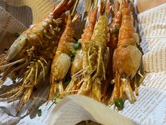 椒盐烤罗氏虾-79号渔船海鲜饭店(华强北店)