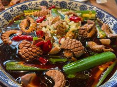 酥腰炝秋葵-周家二小姐的菜(西津渡店)