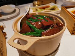猪什煮猪红-天瑞轩·粤菜餐厅