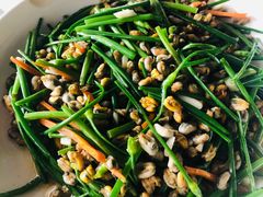 韭菜炒海瓜子-陈岱后山窑鸡店