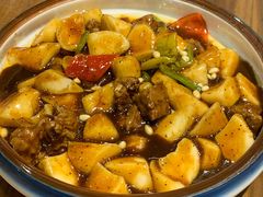 松子牛肉炒年糕-梁溪河畔·吉府花园(南长街南下塘店)