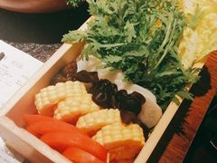 蔬菜拼盘-盡膳口福跷脚牛肉火锅(北美新天地店)