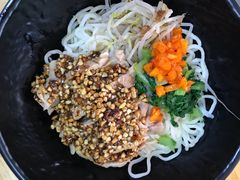 -两勺子一碗口水鸡拌面