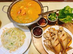 萝卜丝青虾-日月昇渔家菜·海肠捞饭·大连海鲜(星海公园店)