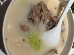 菜心豆腐粉丝鸭骨汤-四季民福烤鸭店(王府井东安门店)