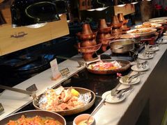 自助取餐区-杭州钱江新城万怡酒店-西餐厅