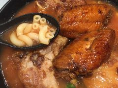 番茄浓汤鸡翅猪扒通粉-华嫂冰室(尖沙咀店)