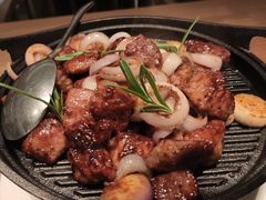 铁板牛肉粒-船歌·鱼水饺青岛菜(闽江二路店)