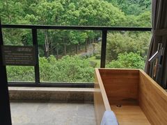 普通大床房外的风景-天明山温泉大酒店
