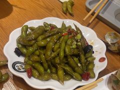 酸辣毛豆-聚点串吧·北京烧烤(赵登禹路店)