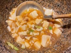 石锅鸡汤豆腐-绿茶餐厅(西单老佛爷店)