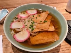 鱼板豆皮乌冬面-隐泉之语日式料理(王府中环店)