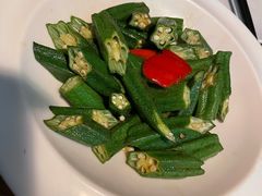 清炒养生秋葵-大树餐厅(大悦城店)