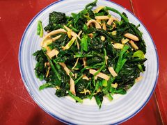 鸡蛋干拌菠菜-宏状元现熬粥·京味菜(五棵松店)