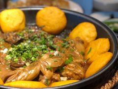铁锅炖鱼（配玉米饼子）-渔家大院·地道威海菜(石岛店)
