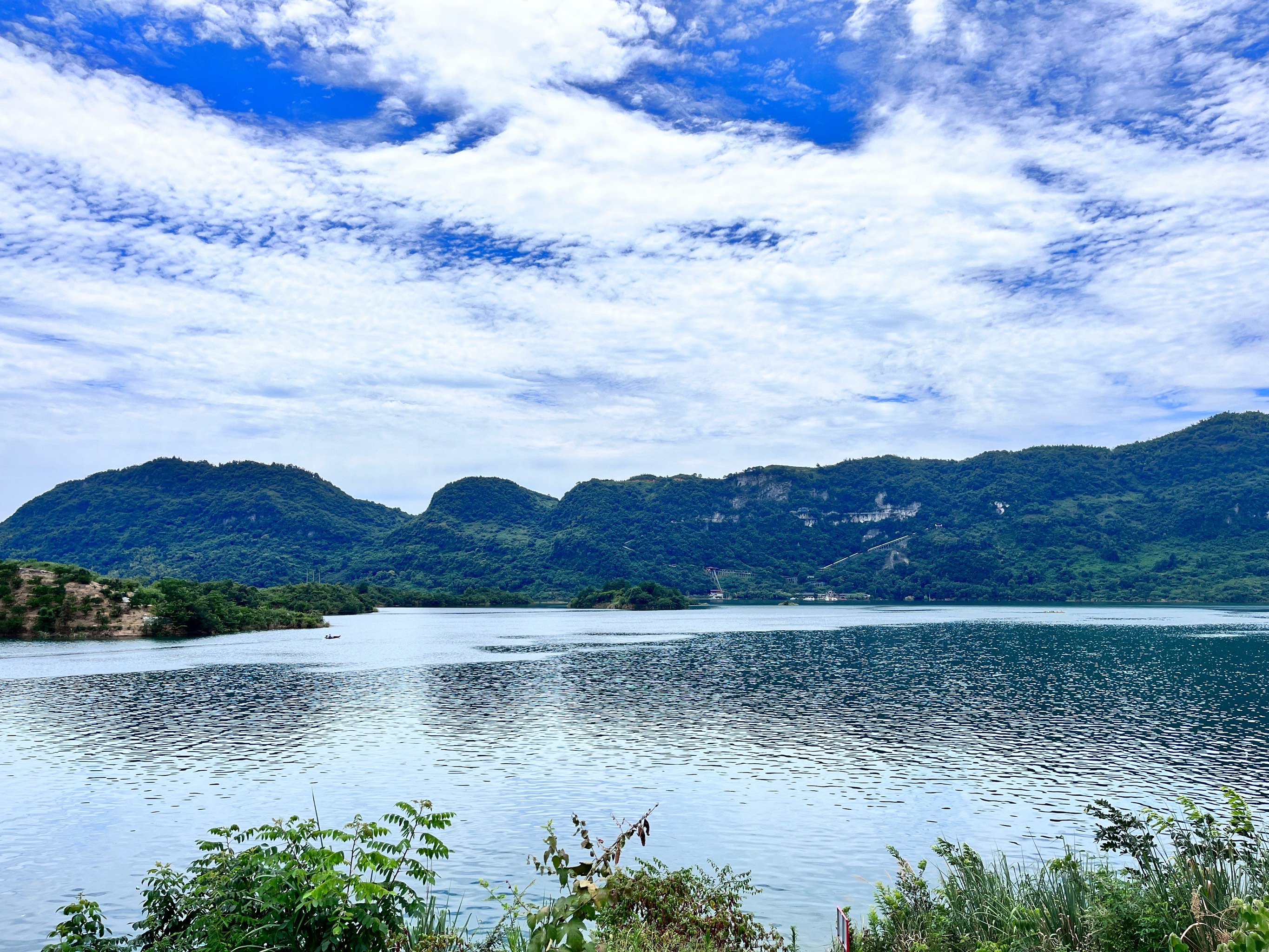 娄底湖光山色图片