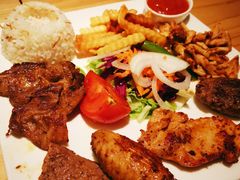 宫廷烤肉拼盘-伊斯坦布尔土耳其清真咖啡餐厅