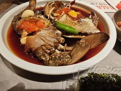 -草家酱蟹炭火烤肉店(珲春南路一店)