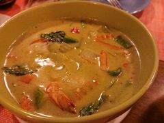 prawn椰奶青咖喱-Chalita Cafe & Restaurant