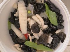 养生时蔬小炒-二姐家三个拿手菜·北塘海鲜·大馅锅贴王(成林道店)