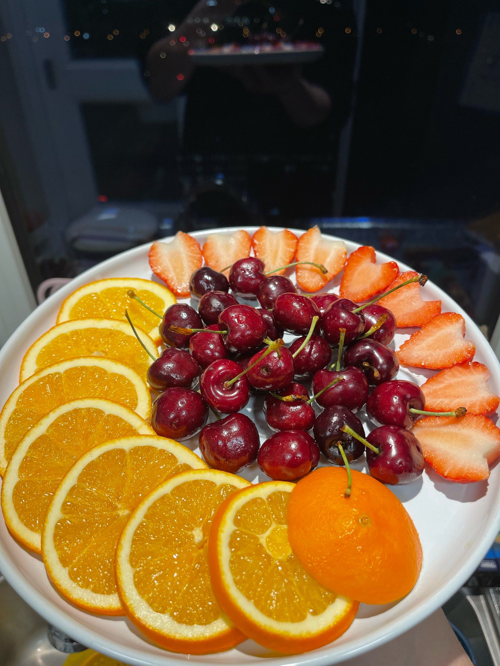 水果拼盘:今日鲜果满满