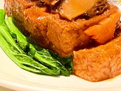 面酱羊肚菌花菇炝豆腐-宝丽轩中餐厅BAOLIXUAN