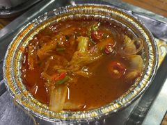 娃娃菜粉丝-小四川特色烤鱼(新城总店)